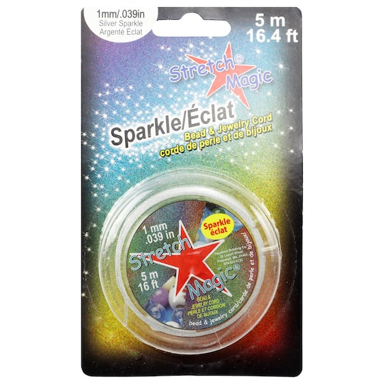 Stretch Magic® Sparkle Bead & Jewelry Cord, 1mm